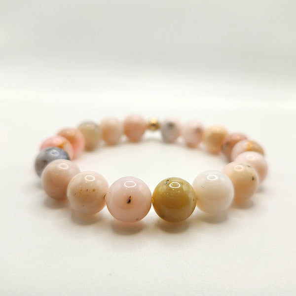 pink opal, opal bracelet