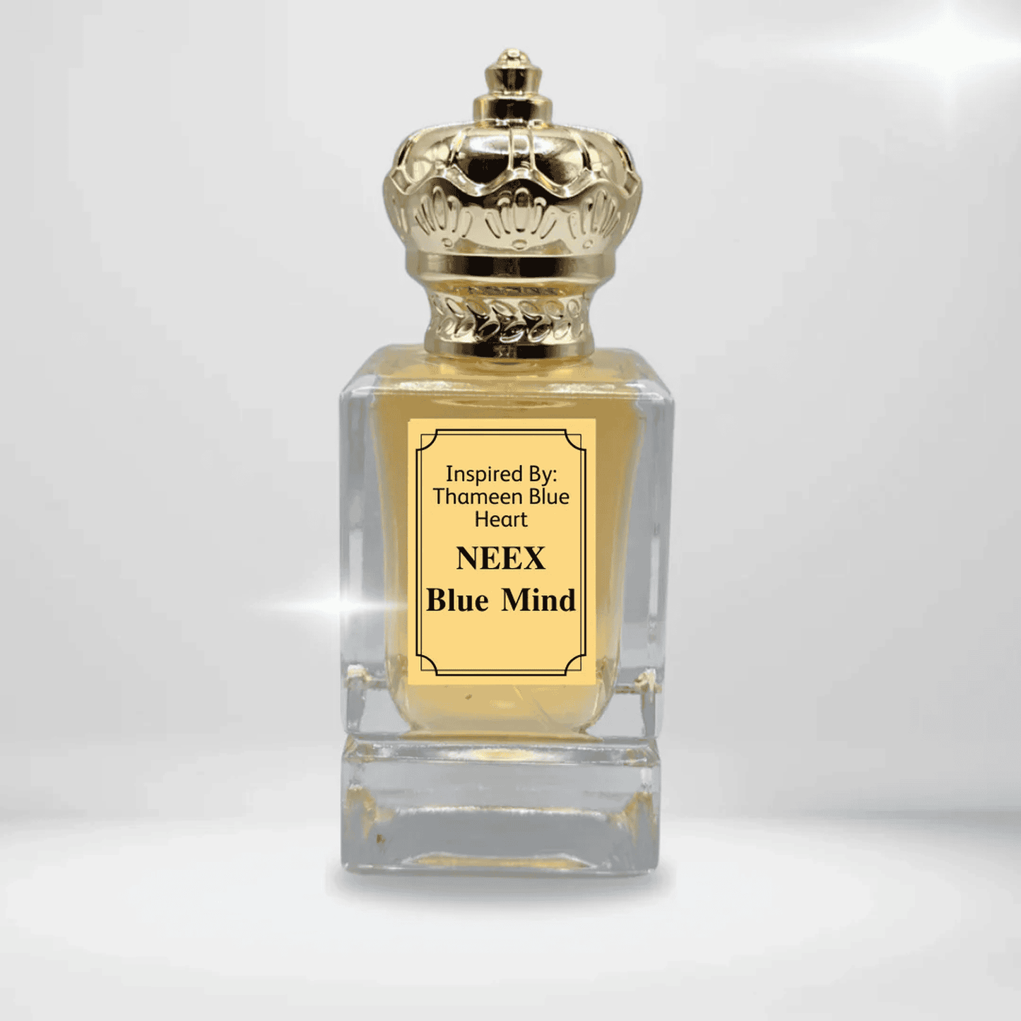 NEEX Blue Mind perfume bottle – inspired by Blue Heart