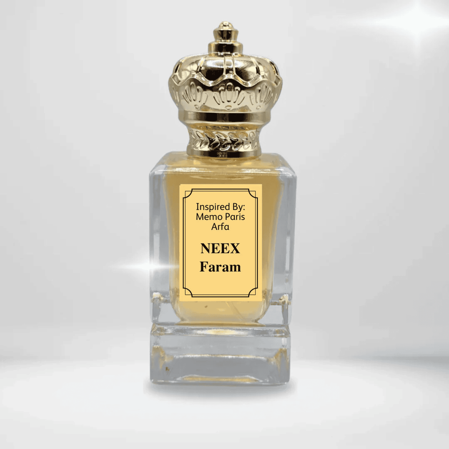 NEEX Faram perfume bottle – inspired by Marfa