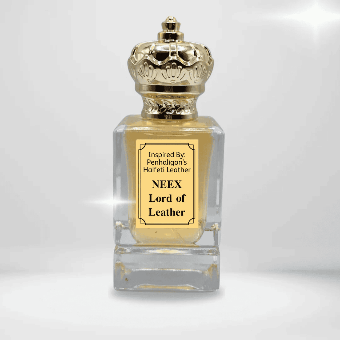 Lord of Leather perfume bottle – inspired by Halfeti Leather