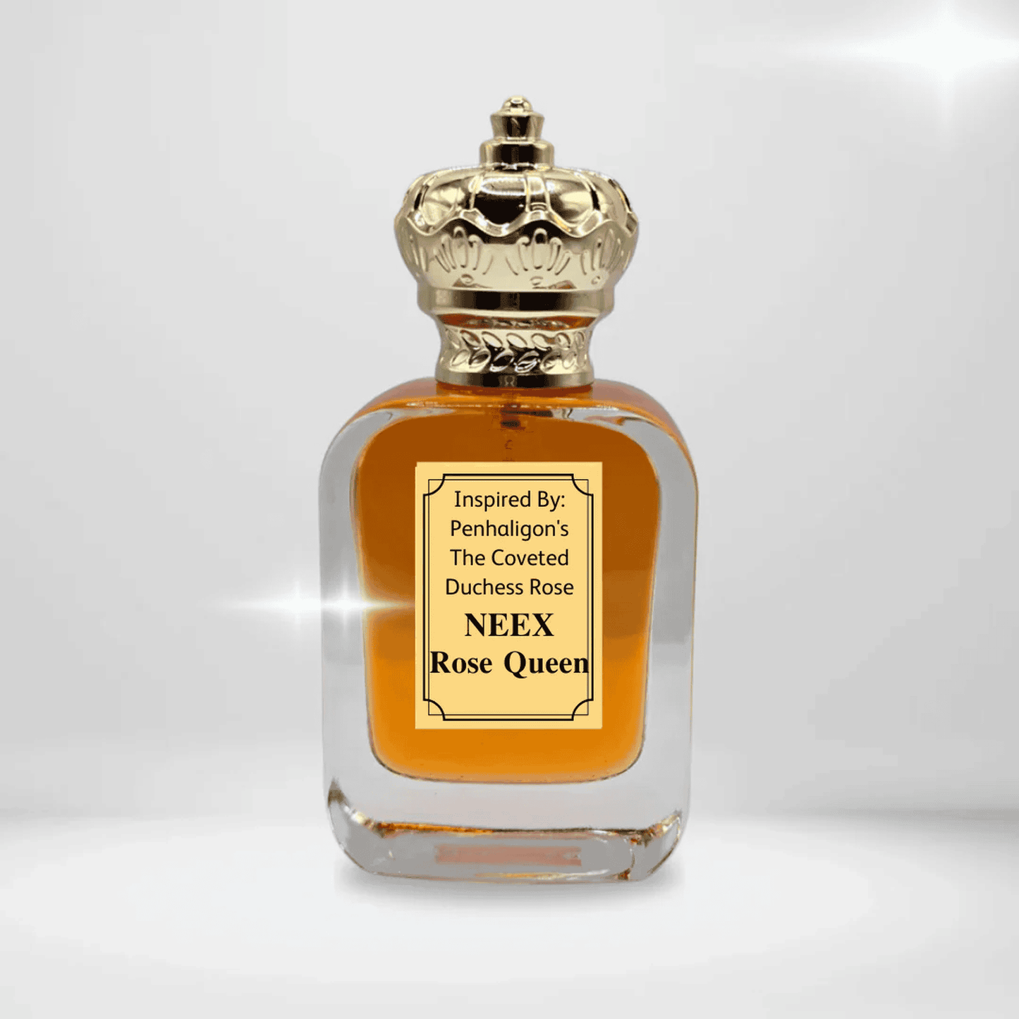 NEEX Rose Queen perfume bottle – inspired by The Coveted Duchess Rose