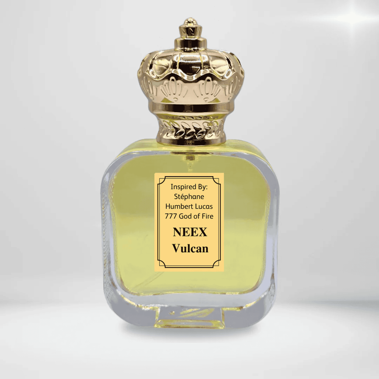 NEEX Vulcan perfume bottle – inspired by God of Fire