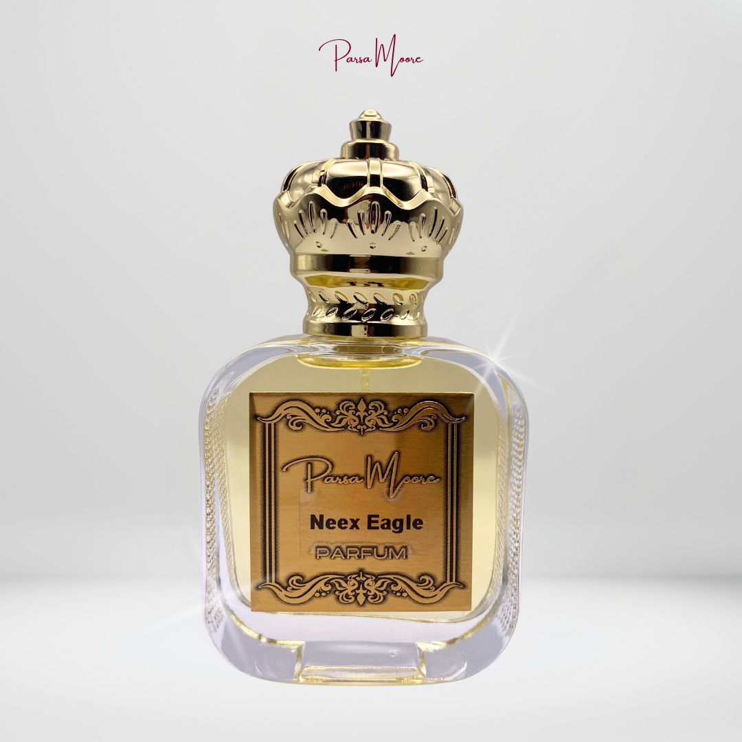 NEEX Eagle perfume bottle – bold oud and leather fragrance