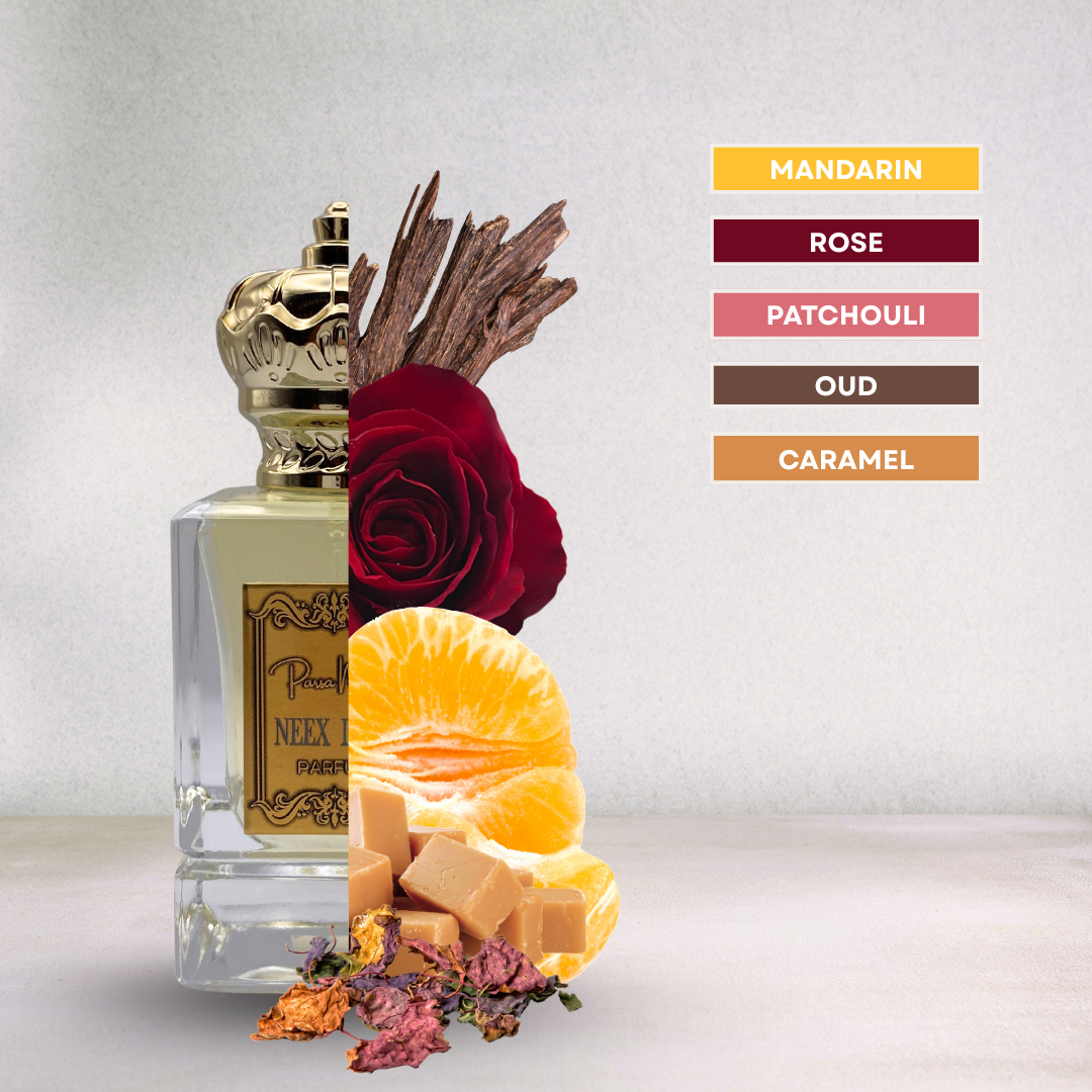 Oud, rose, leather – bold & elegant animalic fragrance