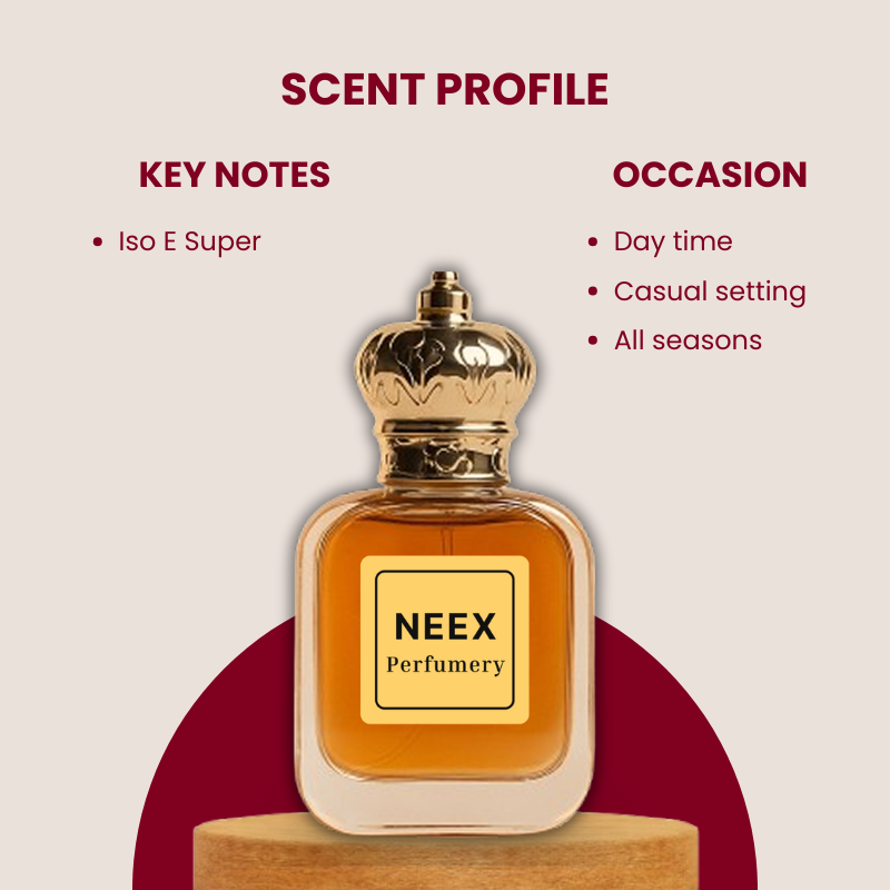Luxury fragrance with Iso E Super – subtle & magnetic