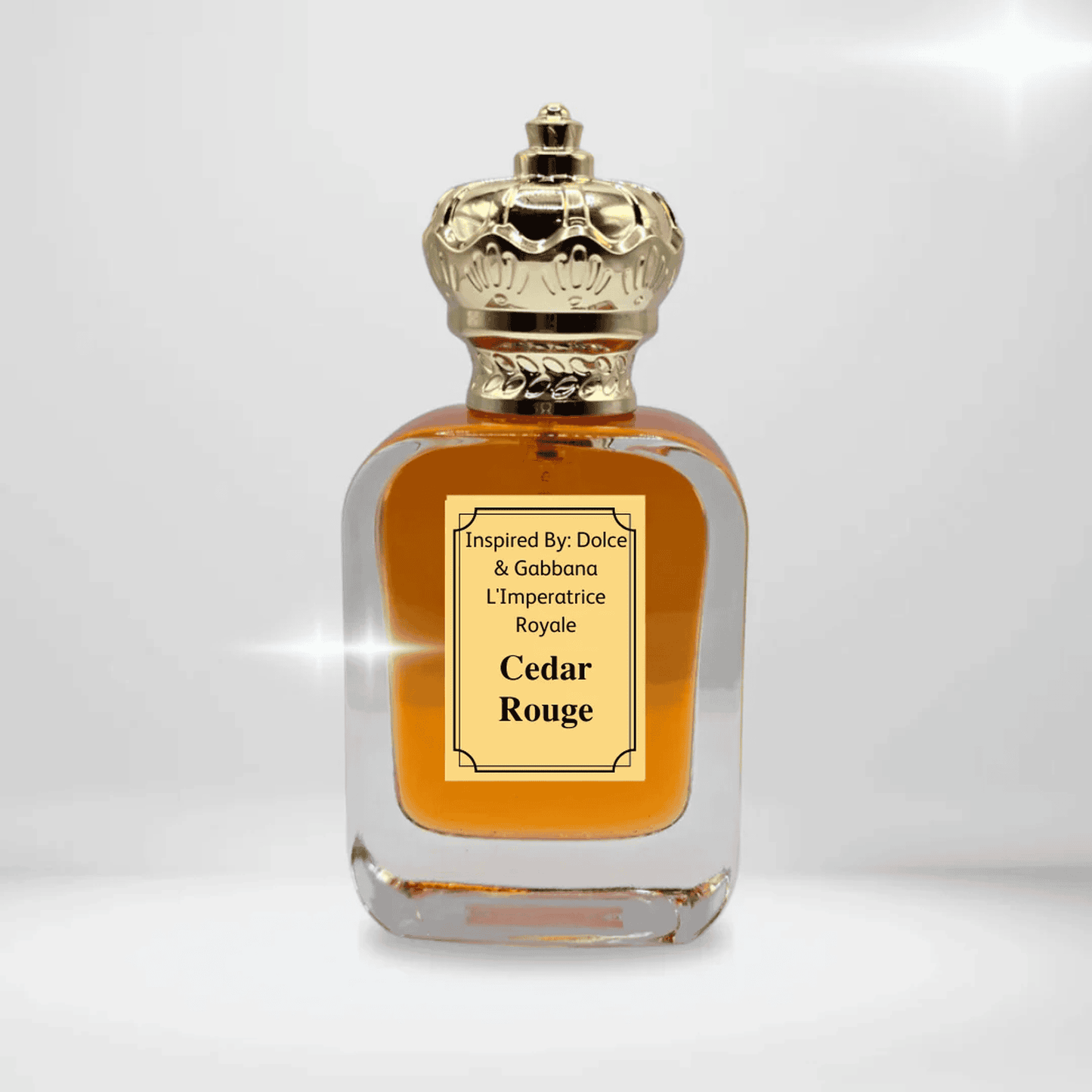 NEEX Cedar Rouge perfume bottle – inspired by L'Imperatrice Royale