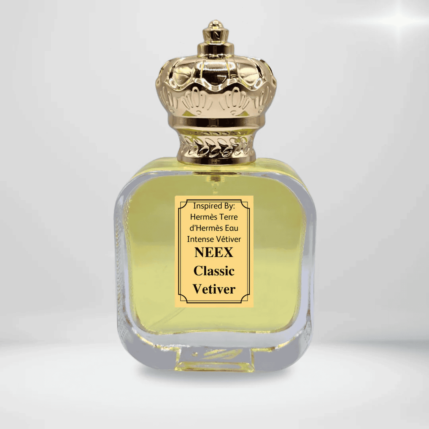 NEEX Classic Vetiver perfume bottle – inspired by Eau Intense Vétiver