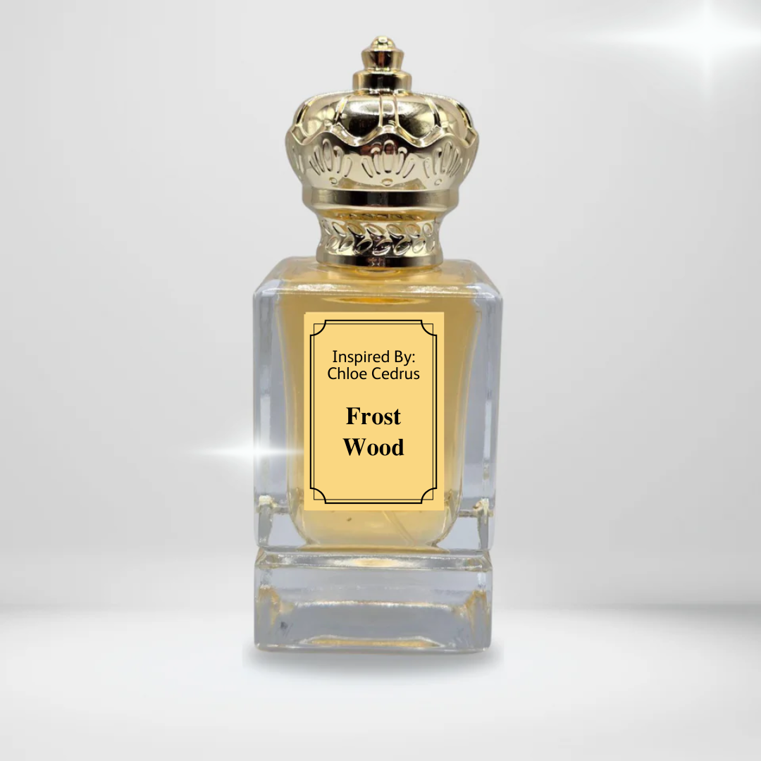 Frost Wood perfume bottle – inspired by Chloe Cedrus