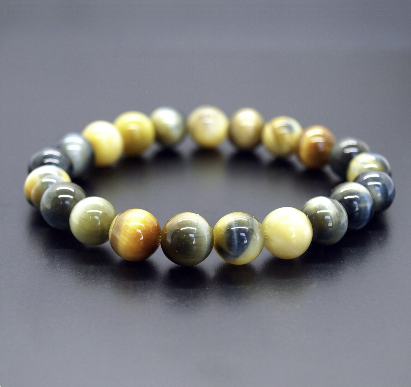 Golden Blue Tiger's Eye Bracelet $25-$45
