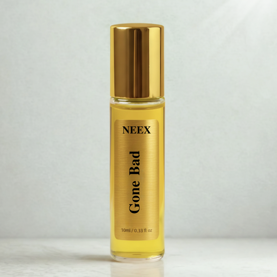 NEEX Gone Bad perfume oil bottle