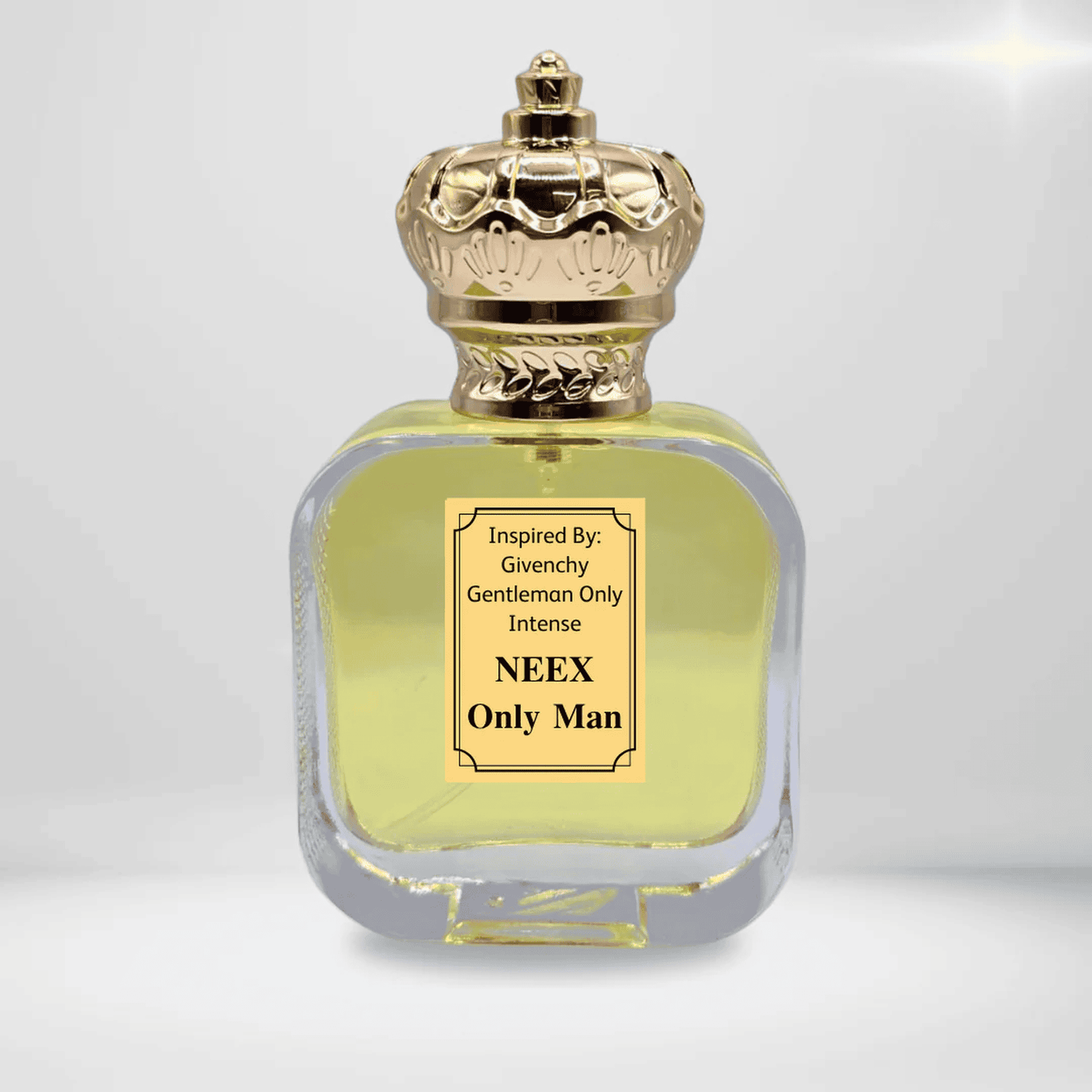 NEEX Only Man perfume bottle – inspired by Gentleman Only Intense
